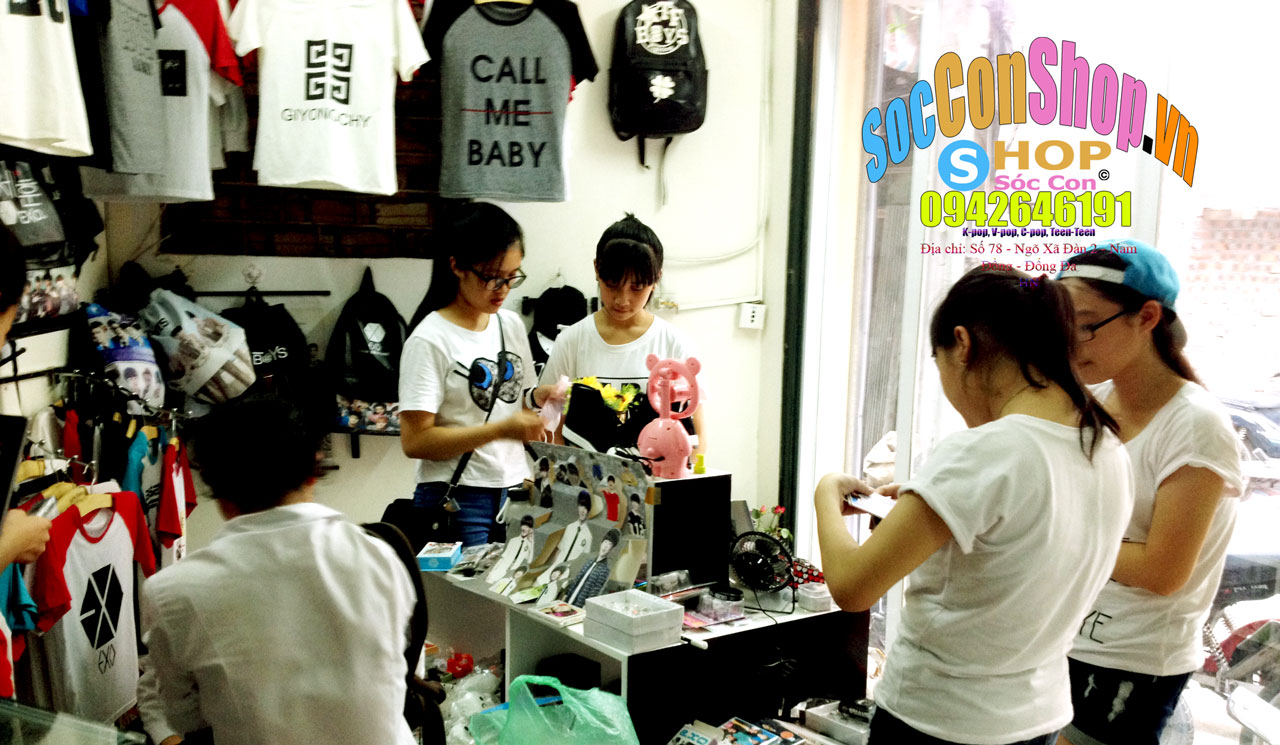 Shop bán đồ BTS tại TPHCM